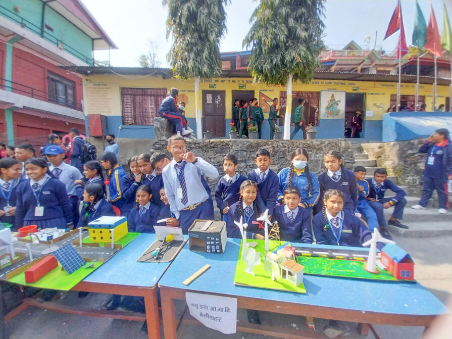15 Schools in Besisahar Showcase Innovative Science Materials at Exhibition