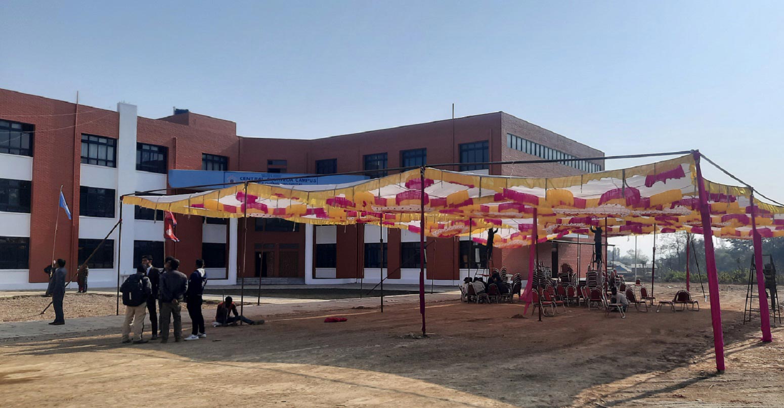 Nepal Sanskrit University Teaching Hospital Building