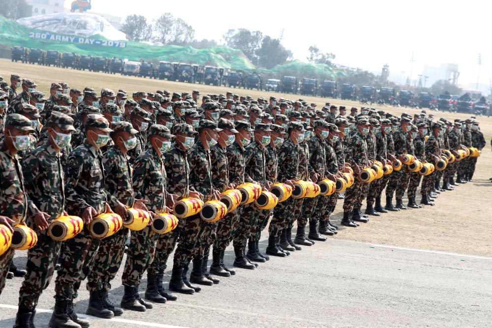 Nepali Army Sets World Record with 555 Baja Madal