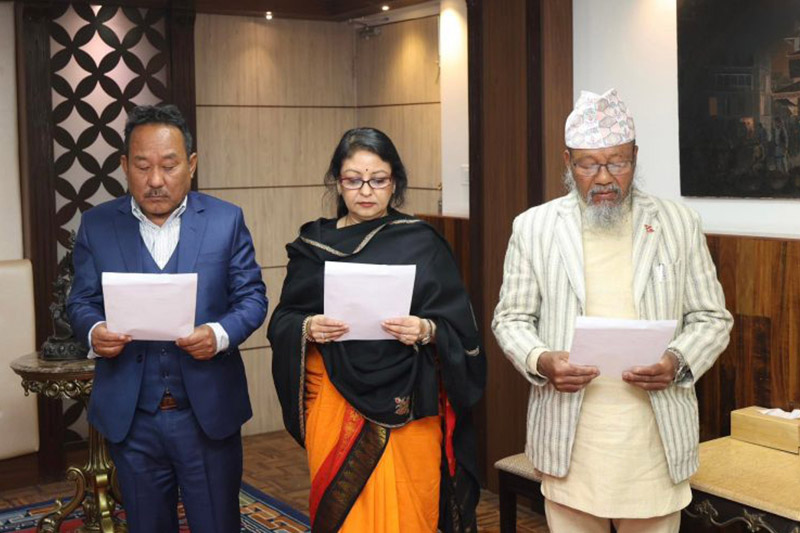 Newly Appointed Three Chancellors Took the Oath