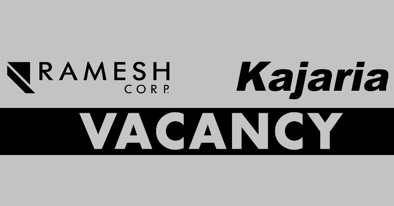 Kajaria Ramesh Tiles Limited Vacancy