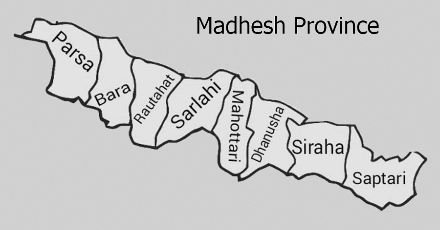 Madhesh Pradesh Map