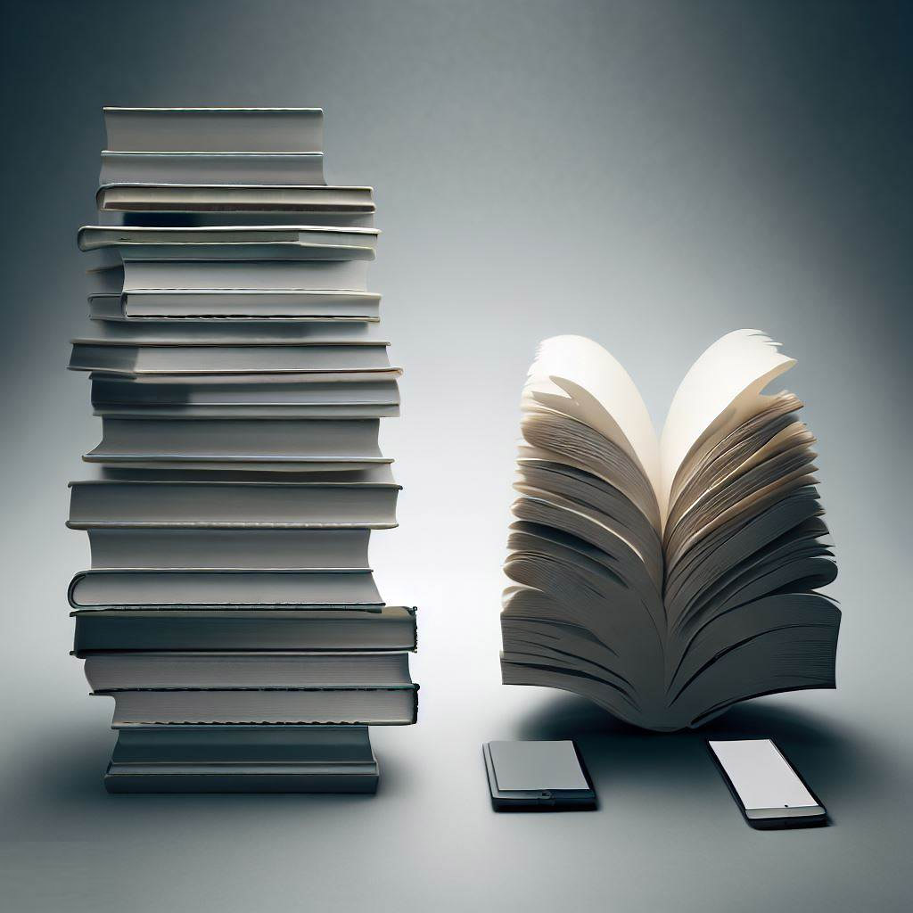 The Pros and Cons of E-Books and Physical Books 