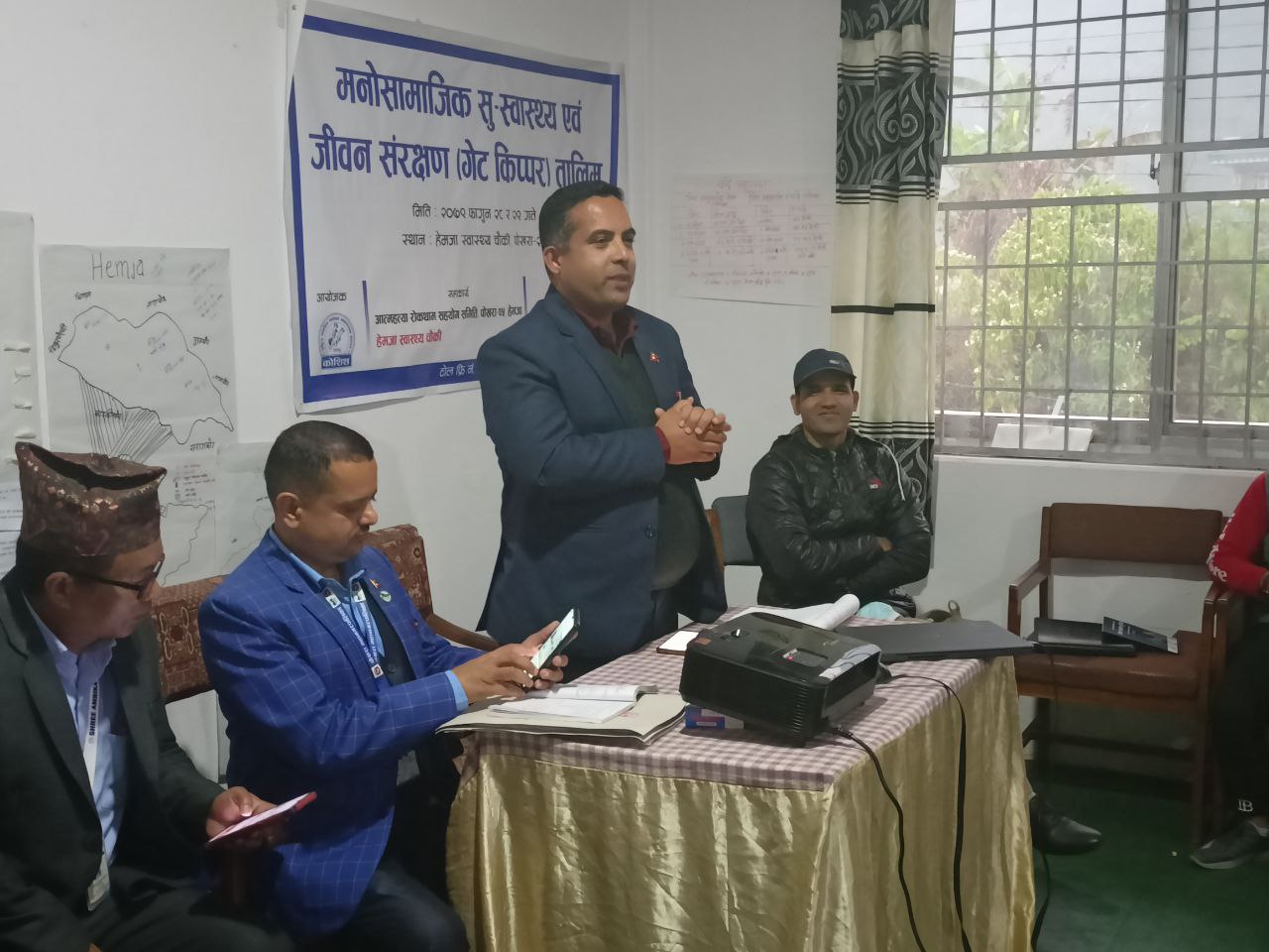 Training on Psychosocial Well-Being and Life Protection (Gatekeeper) Conducted in Hemja