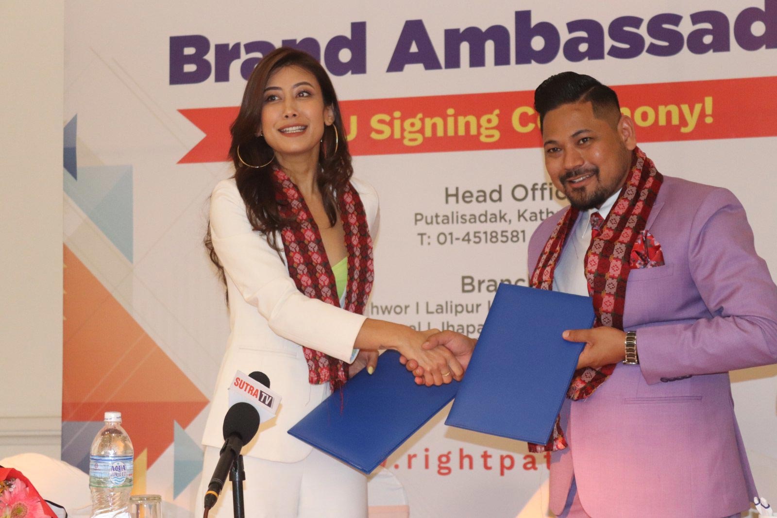 Asmi Shrestha becomes Brand Ambassador of Rightpath Career Counselling