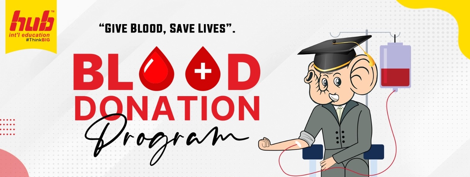 Hub International Education Organizes Blood Donation Program