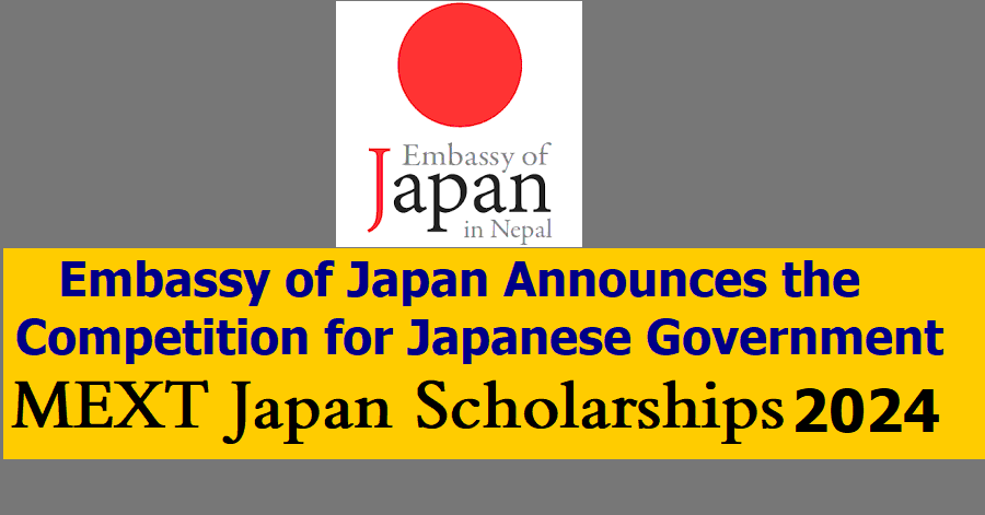 Embassy of Japan Announces MEXT Scholarship for 2024
