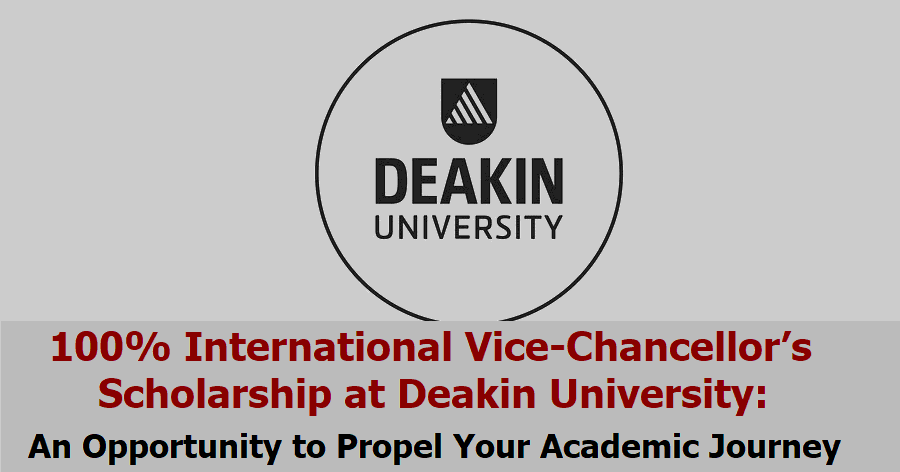 International Vice-Chancellors Scholarship at Deakin University