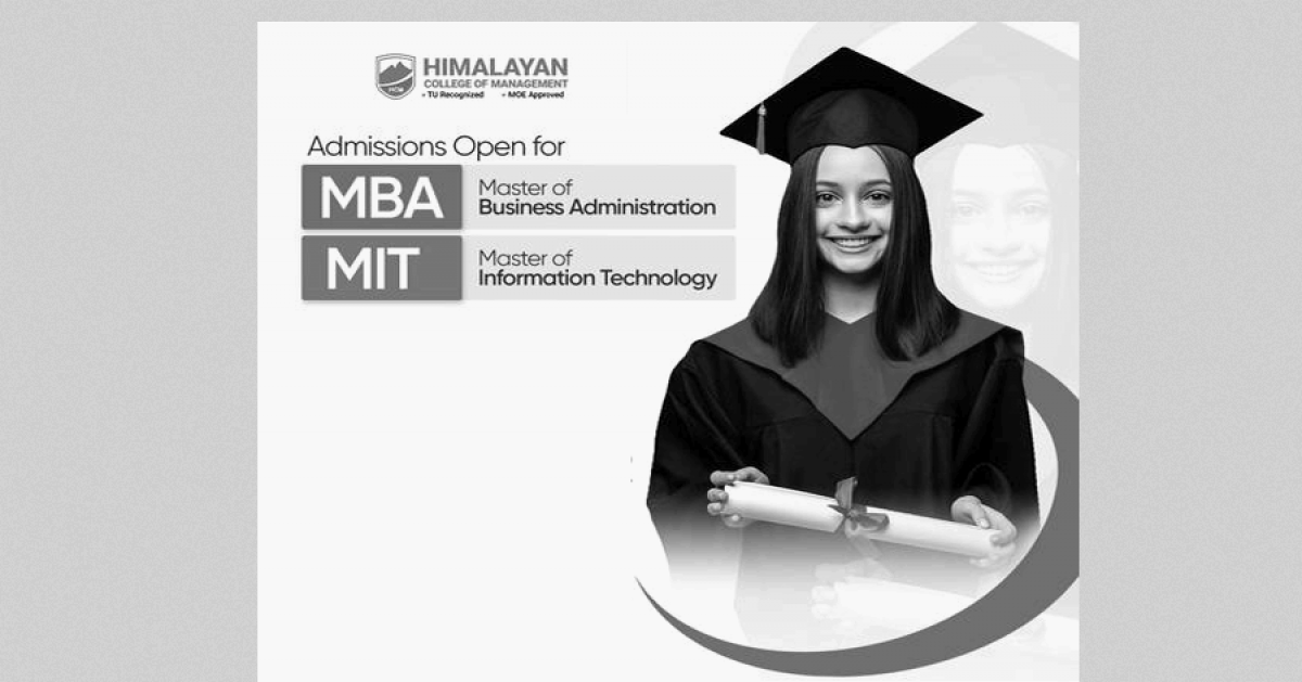MBA and MIT Admissions Open at Himalayan College of Management