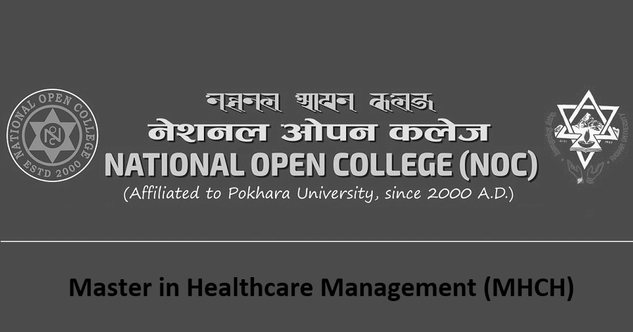Master in Healthcare Management (MHCH) at National Open College
