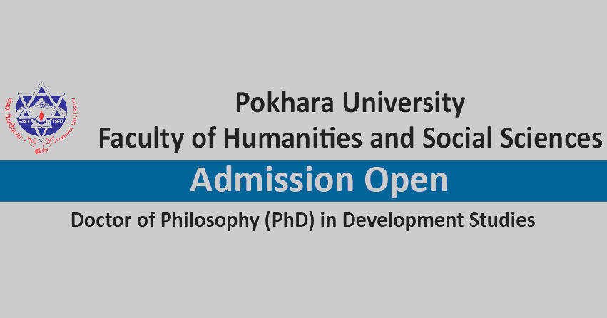 PhD in Development Studies Admission Open at Pokhara University