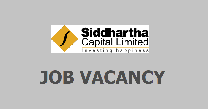 Siddhartha Capital Limited Vacancy