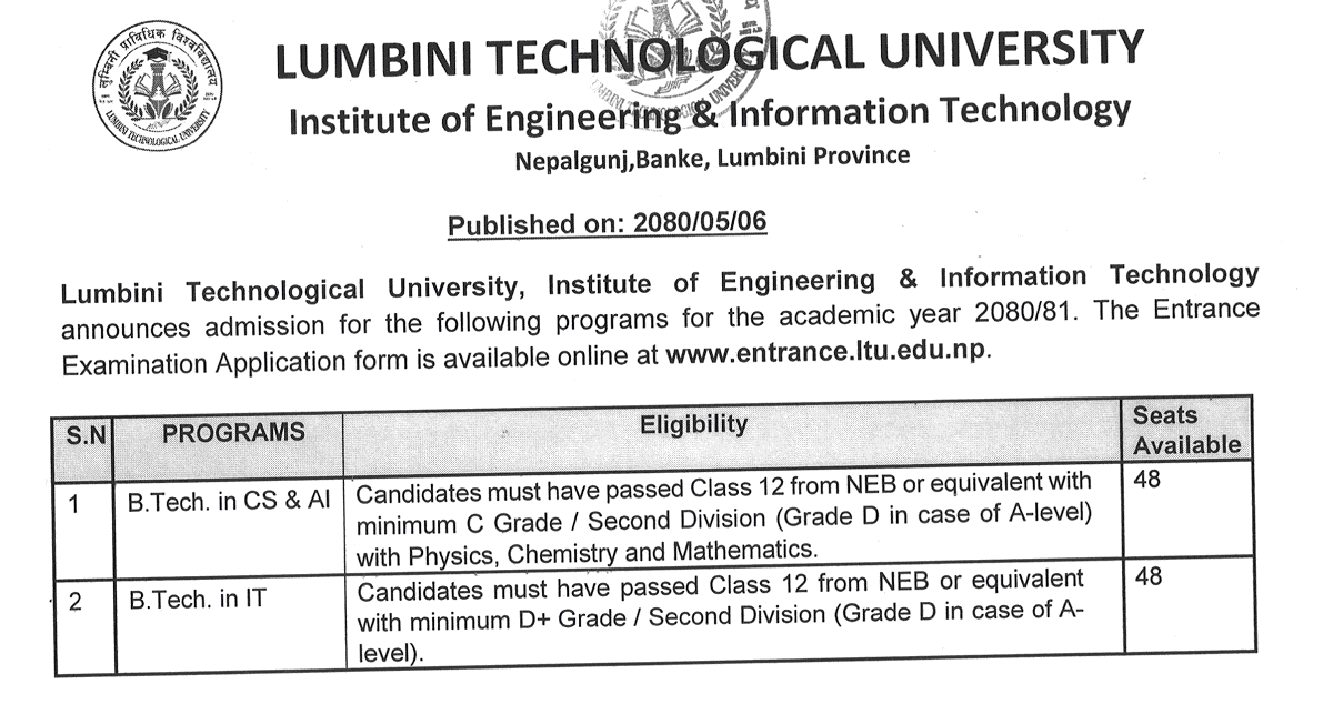 LTU-Admission-Notice