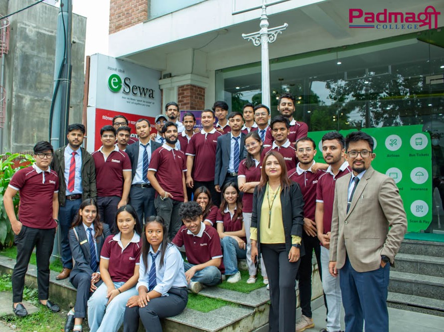 eSewa Welcomes 6th-Semester Students of Padmashree College