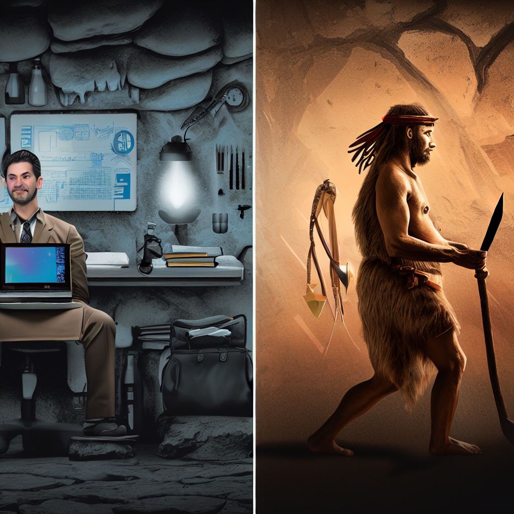 Caveman Modern Work Strategies