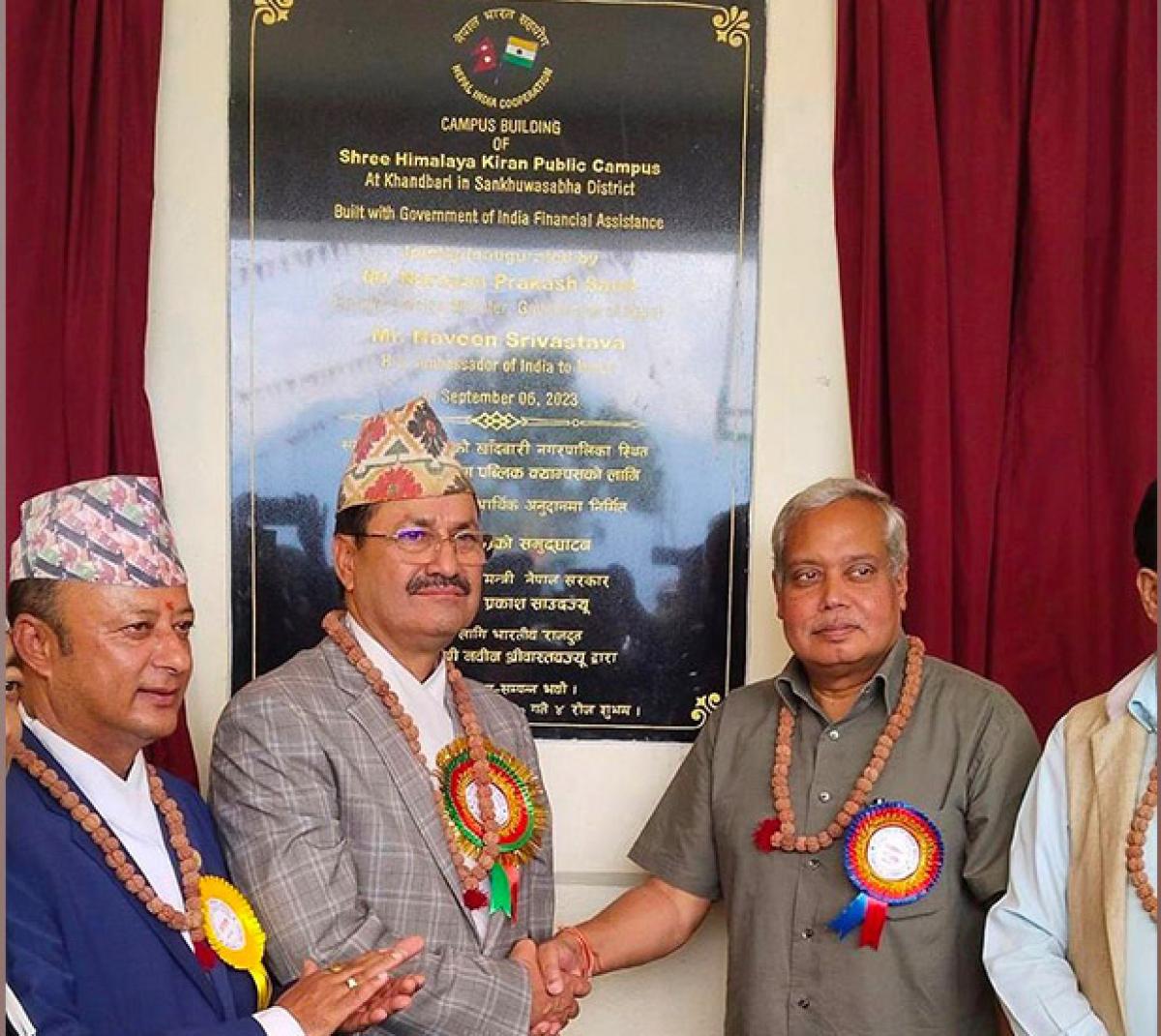 Inauguration of New Building of Himalaya Kiran Public Campus