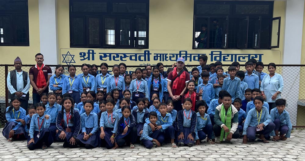 Padmashree College BHM Students Promote Womens Empowerment and Personal Hygiene in Sindhupalchowk
