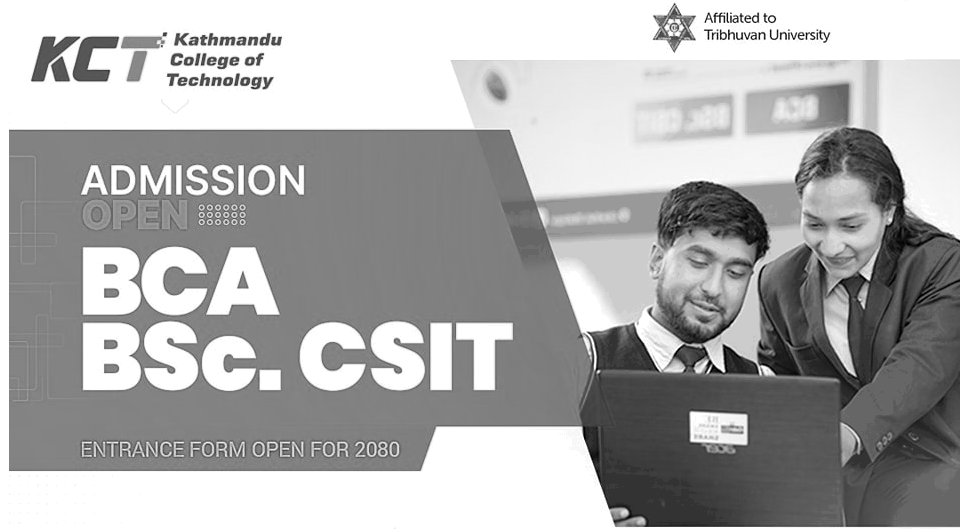 BSc CSIT, BCA, and BBS Admission Open at Kathmandu College of Technology