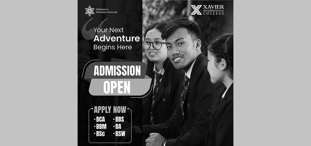 BBM, BCA, BBS, BSW, BSc, BA Admission Open at Xavier International College
