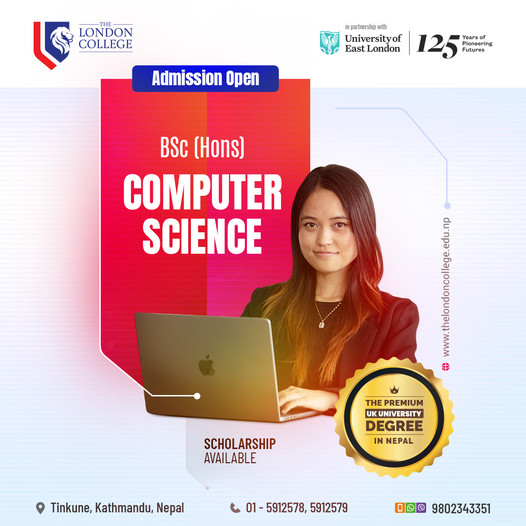 BSc (Hons) in Computer Science Admission Open at The London College