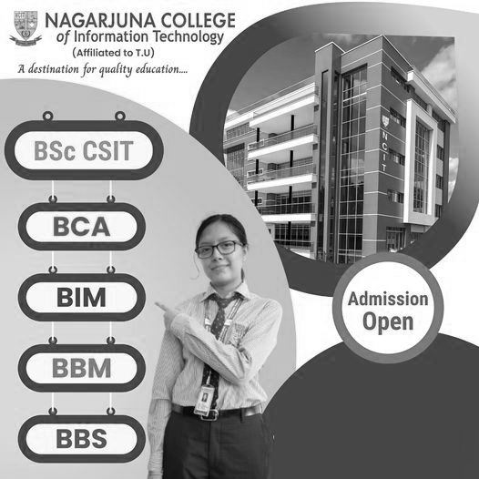 BSc CSIT, BCA, BIM, BBM, BBS Admission 2080 at Nagarjuna College of Information Technology