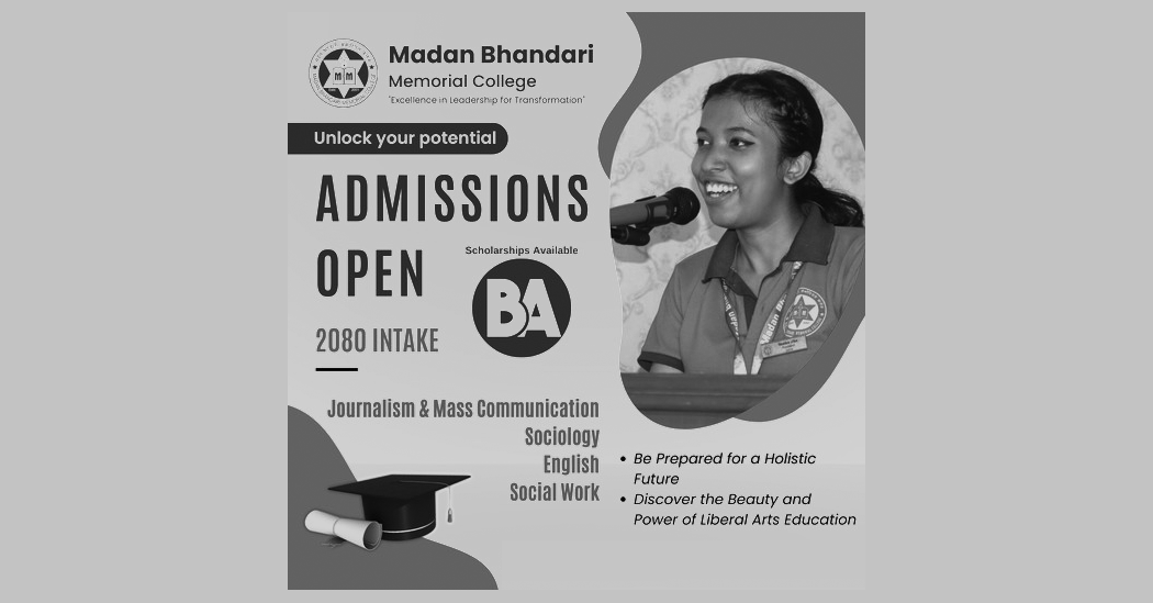 Bachelor of Arts Program Admission Open 2080 at Madan Bhandari Memorial College