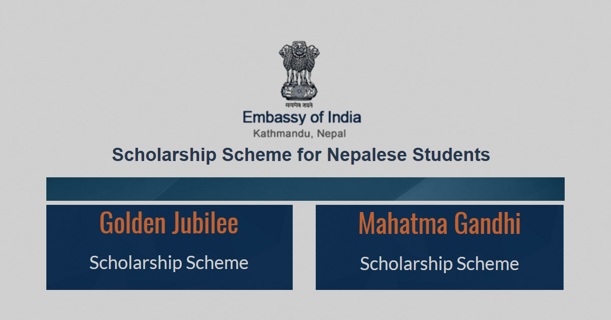 Mahatma Gandhi and Golden Jubilee Scholarship Scheme