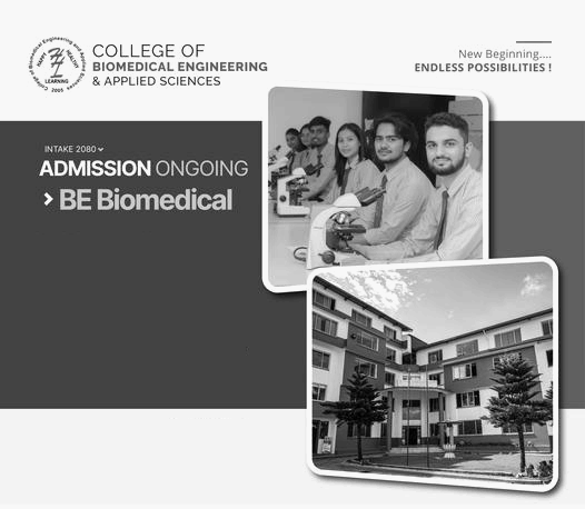 BE Biomedical Engineering Admissions Open at CBEAS