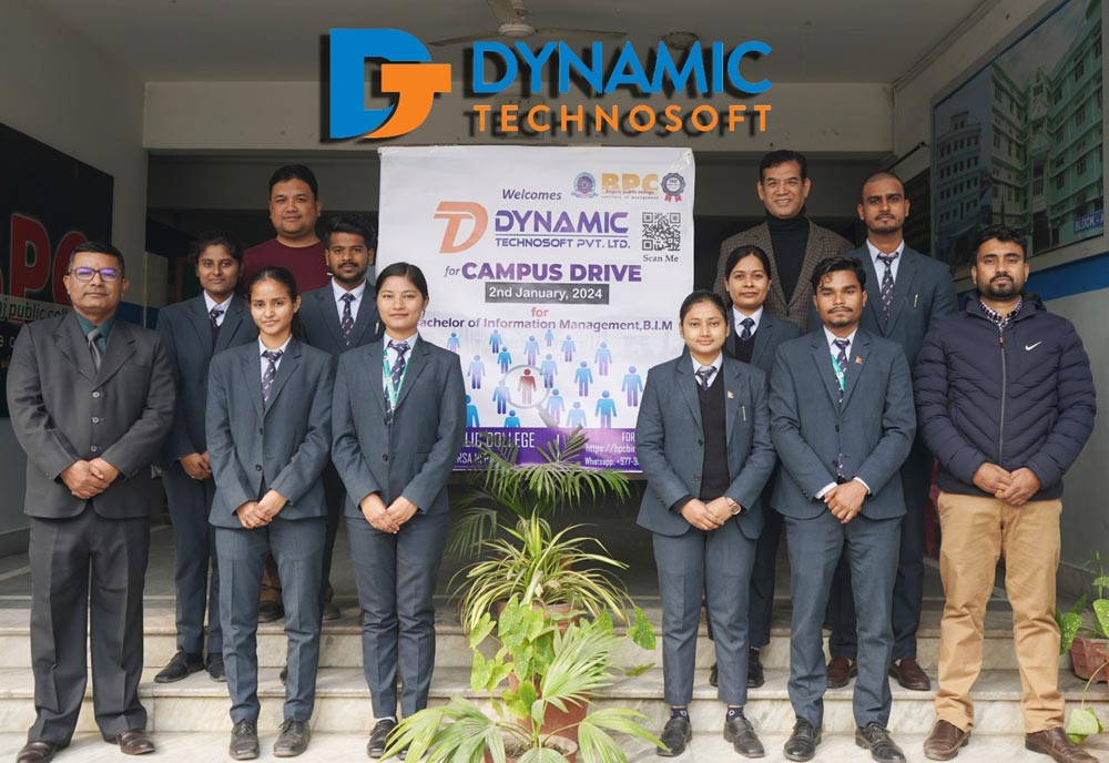 Direct Job Offers for Birgunj Public College Students by Dynamic Technosoft