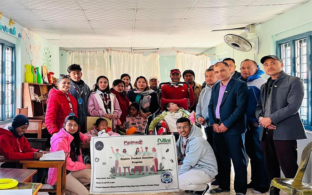 Padmashree College Students Illuminate Lives at Sunaulo Bihani Cerebral Palsy Day Care Pokhara