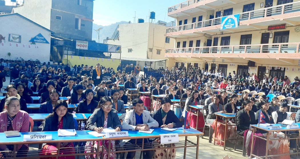 Siddhababa Secondary School Students Emulate Federal Parliament in Model Youth Parliament