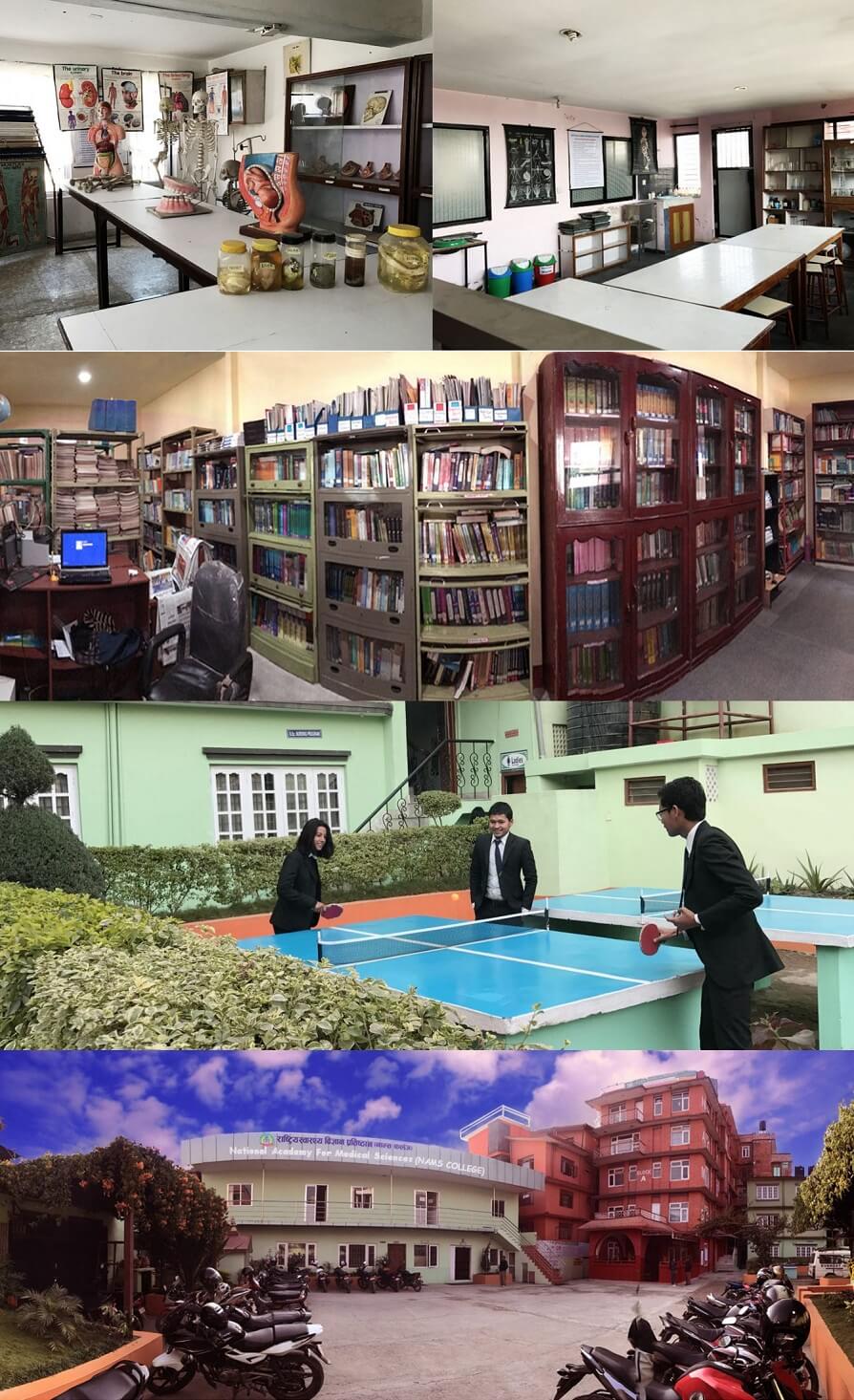 NAMS College Building and Facilities