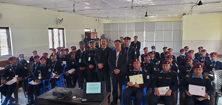 Tribhuvan International Airport Elevates Air Security with Specialized Police Training
