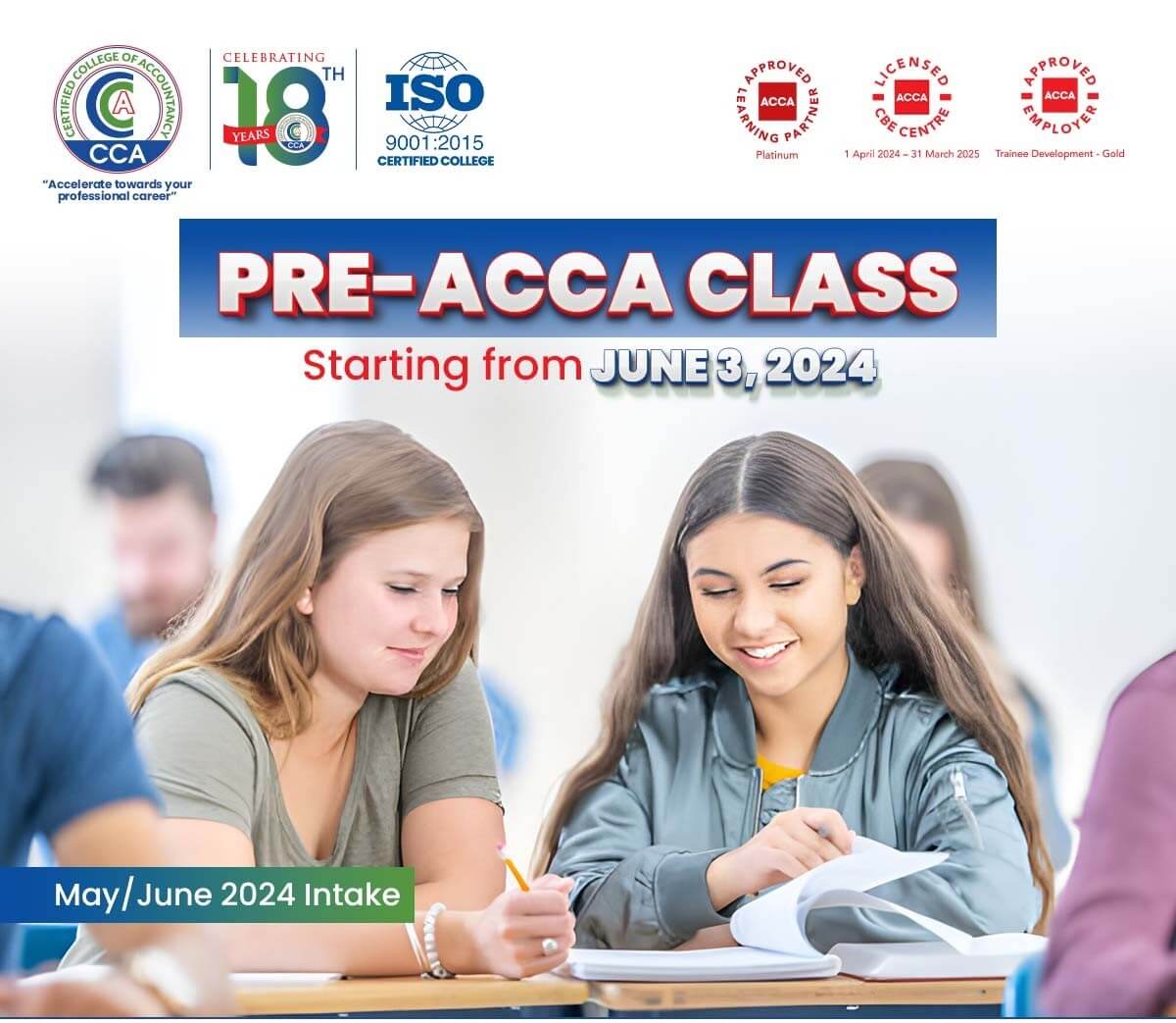 Certified College of Accountancy Introduce Pre-ACCA Class