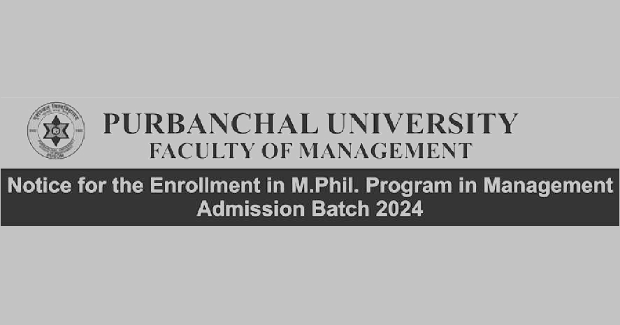 M.Phil. Program in Management Admission Batch 2024 at PU Faculty of Management