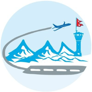 Civil Aviation Authority of Nepal Logo