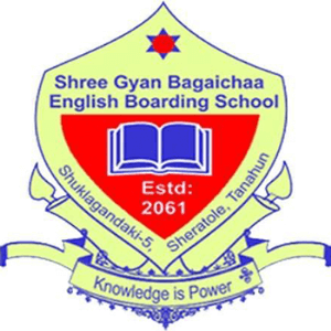 Gyan Bagaichaa English Boarding School, Tanahun Logo
