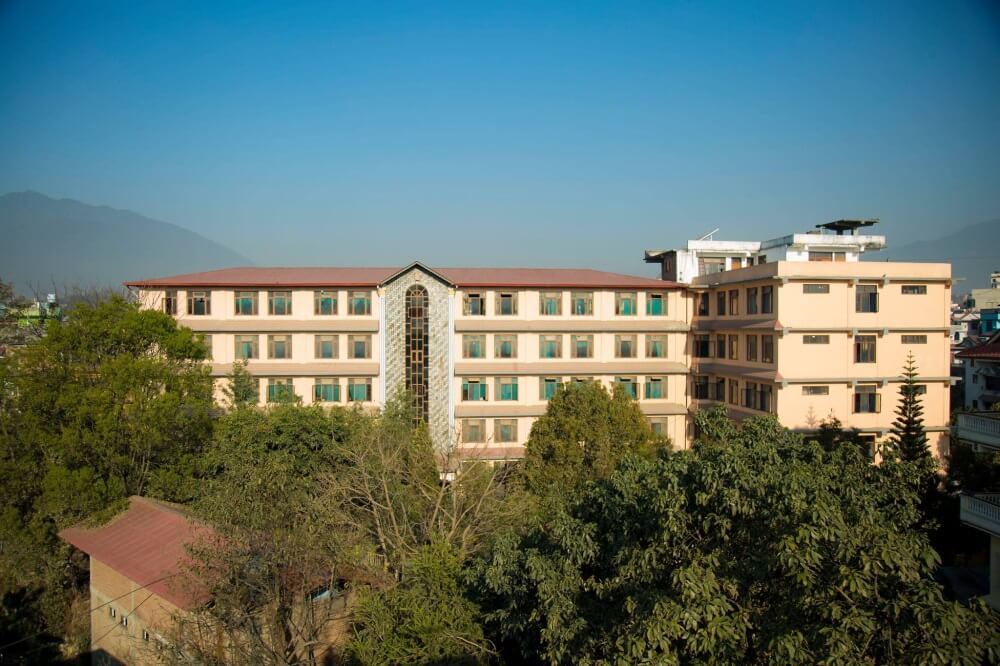 Fluorescent Secondary School, Kathmandu Building 