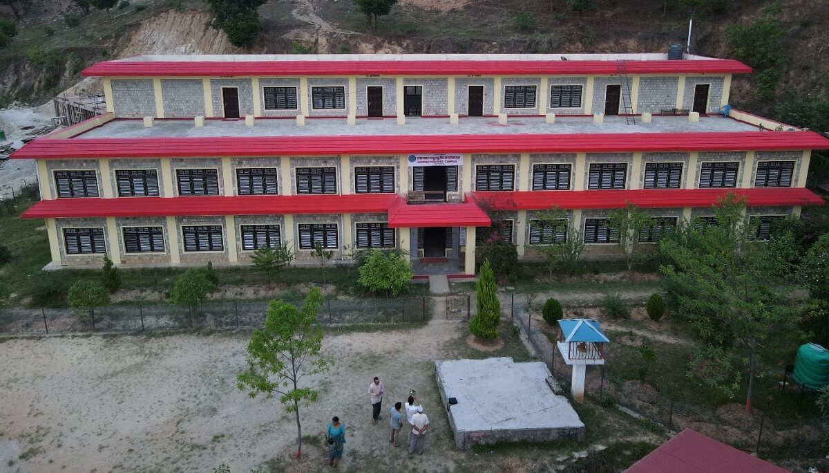 Narayan Multiple Campus Dailekh Building Area 