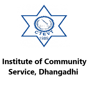 Institute of Community Service - ICS, Dhangadhi Logo 
