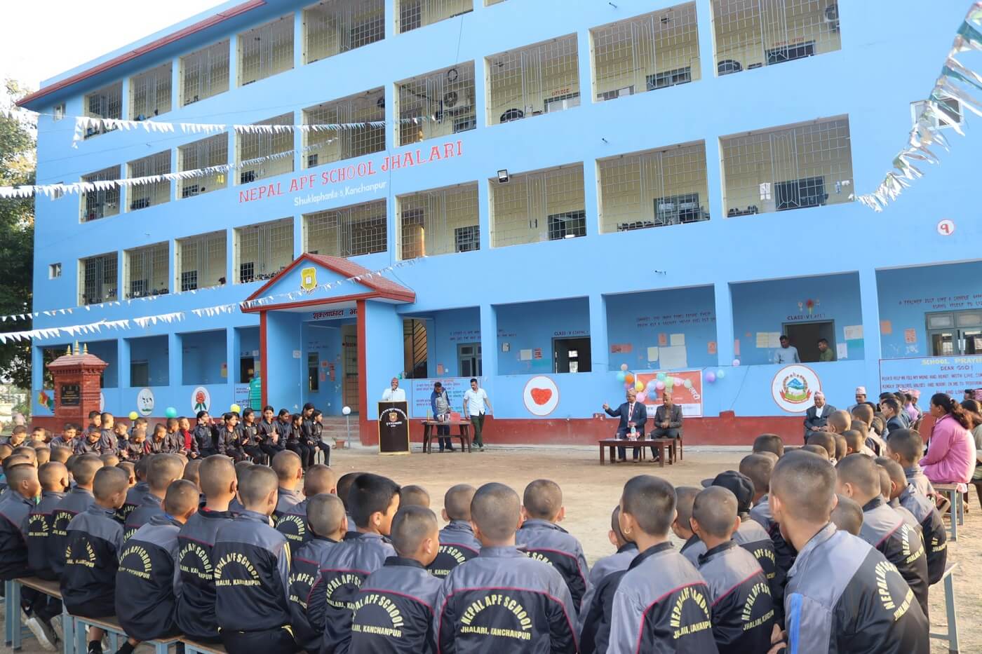 Nepal APF School Jhalari Building 