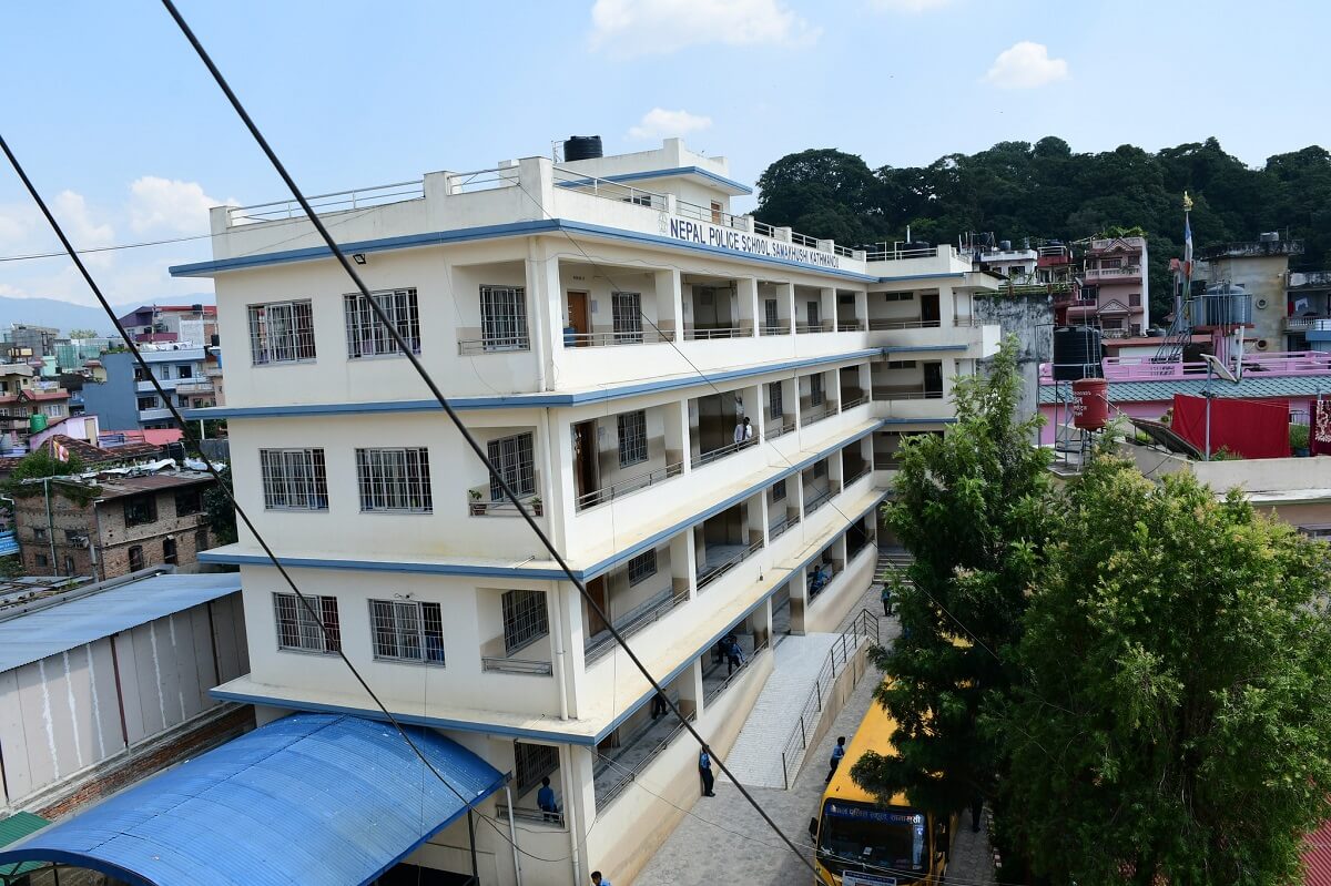Nepal Police School, Samakhushi, Kathmandu Building 