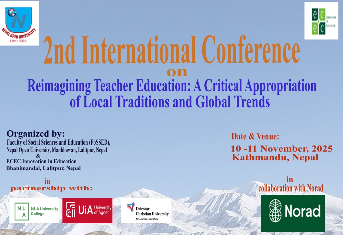 2nd International Conference to Reimagine Teacher Education Through Local and Global Perspectives