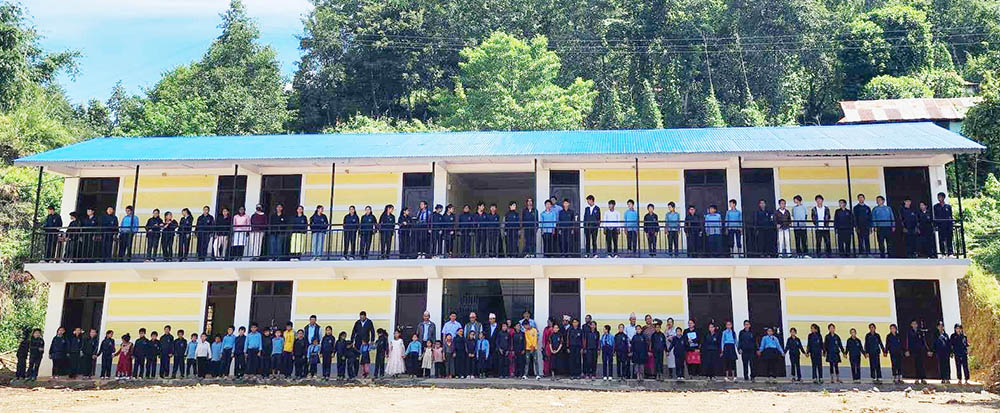 Bal Subodhini Sanskrit Secondary School, Taplejung Building