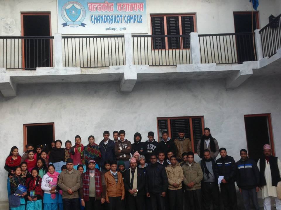 Chandrakot Campus Students 