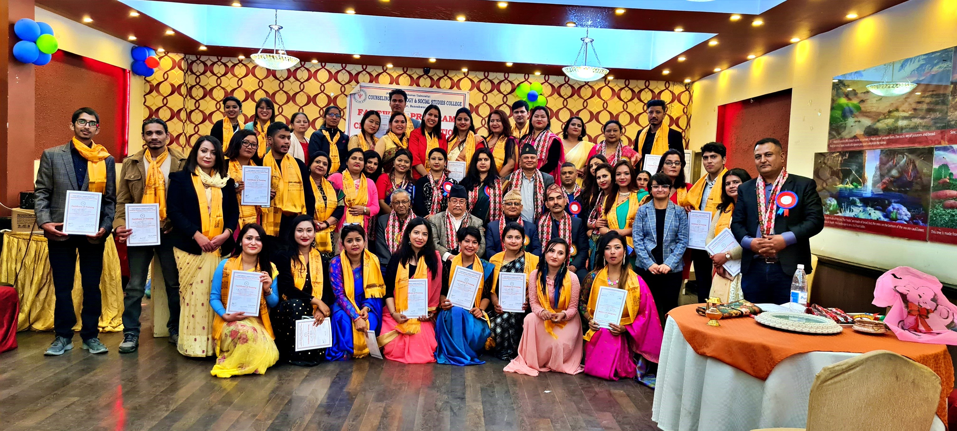 Counseling Psychology and Social Studies College Farewell 