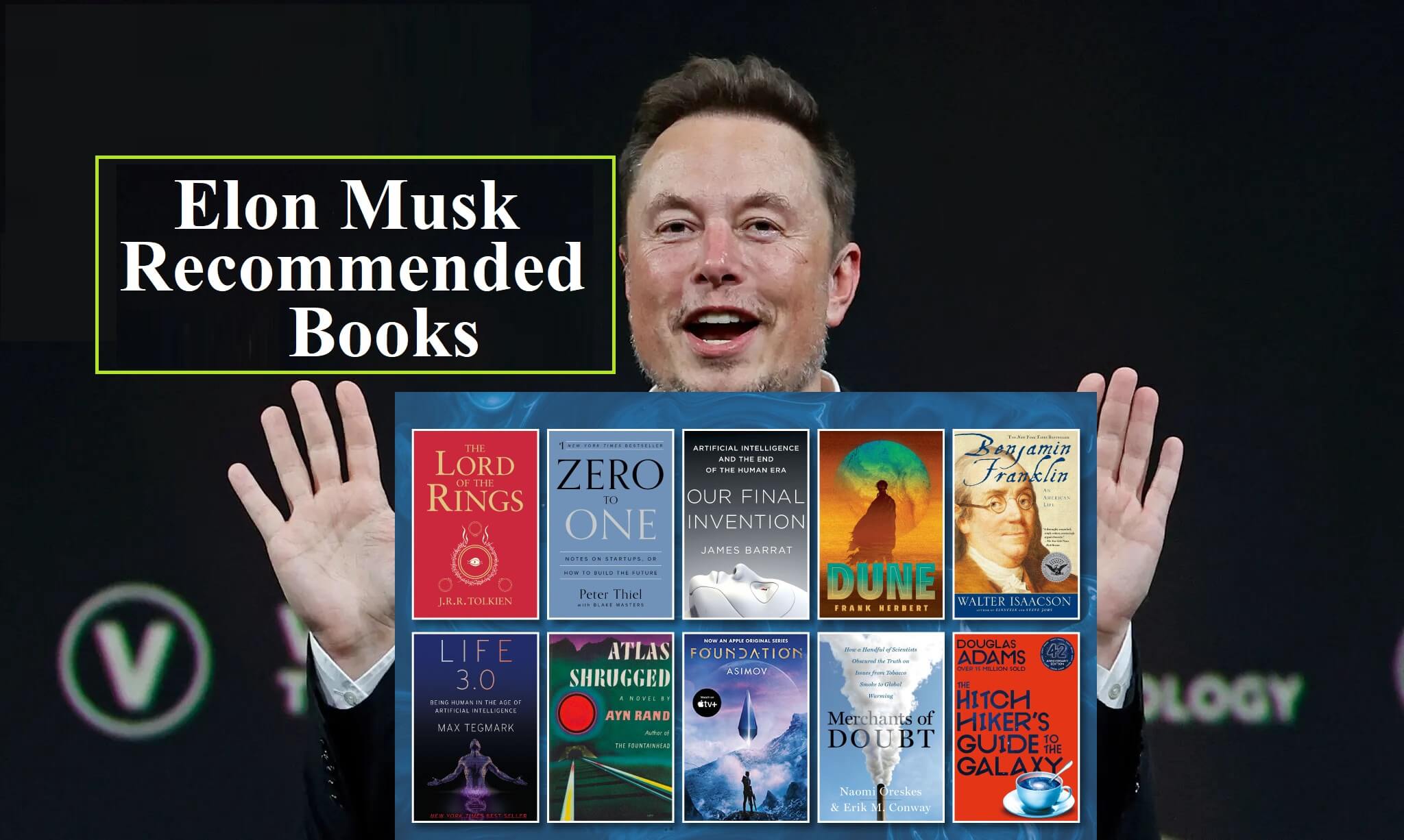 elon musk recommended books 