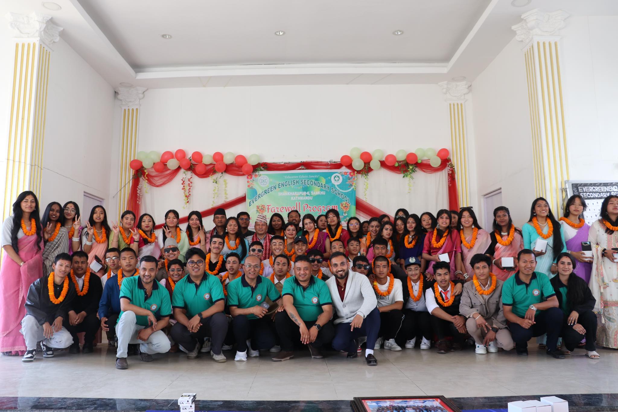 EverGreen English Secondary School Farewell Programme 