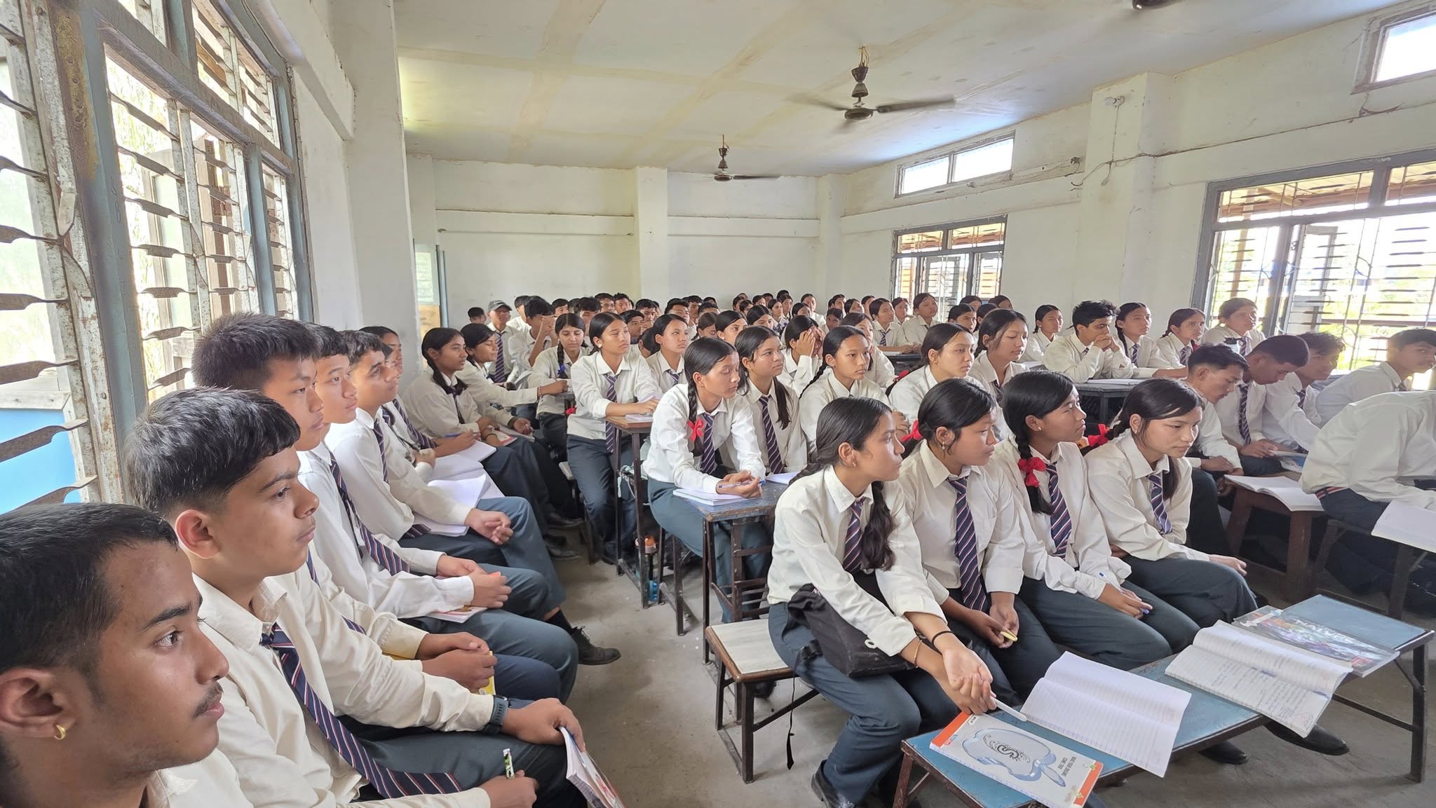 Gorkha International Public Secondary School Students 