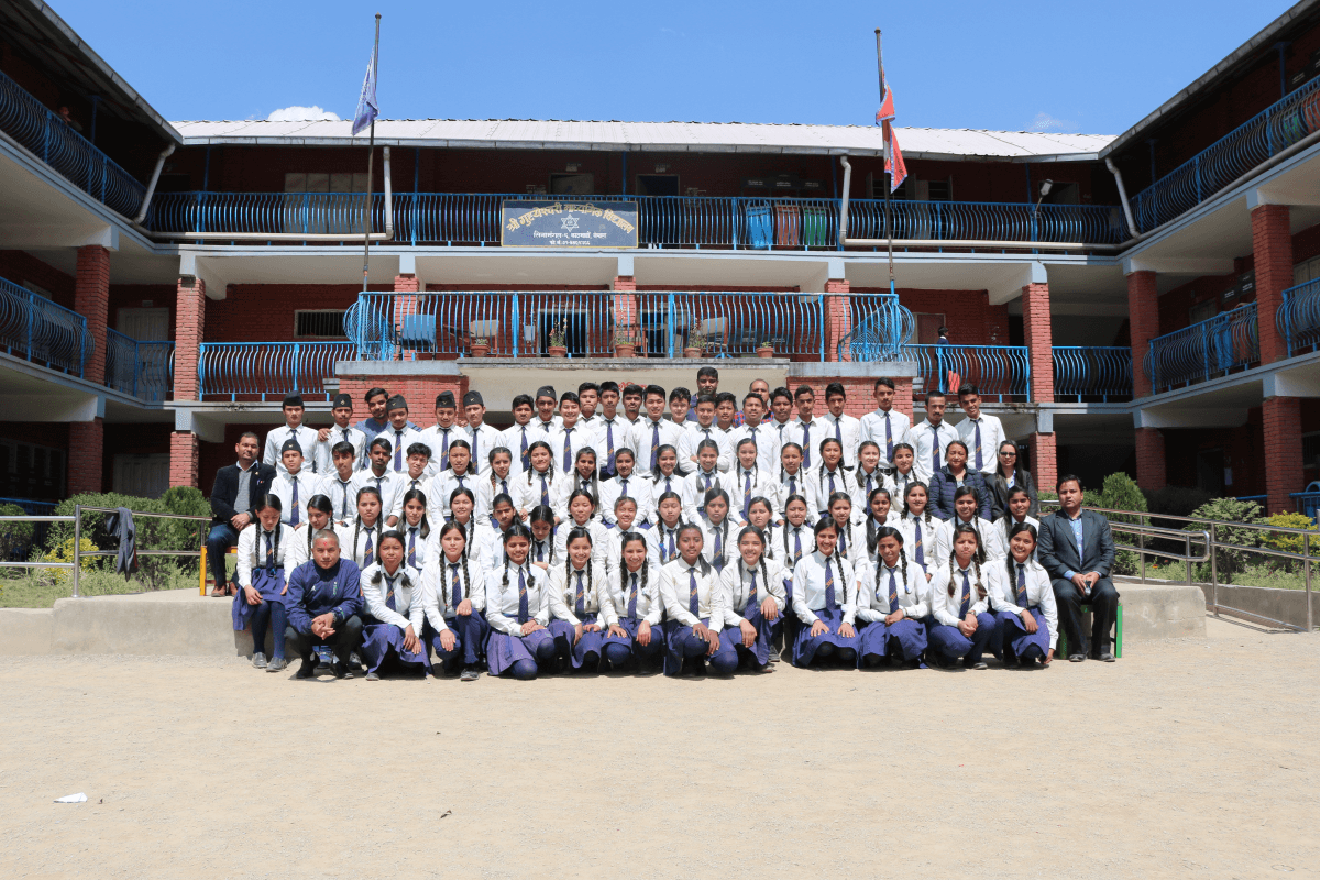 Guhyeshwori Secondary School Sinamangal Students 